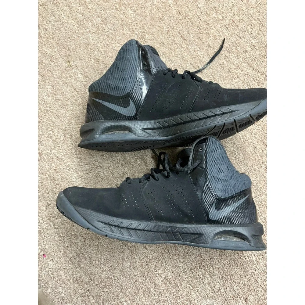 Nike Air Viz Pro Mens Basketball Shoes Black Size 10.5 - Picture 2 of 4